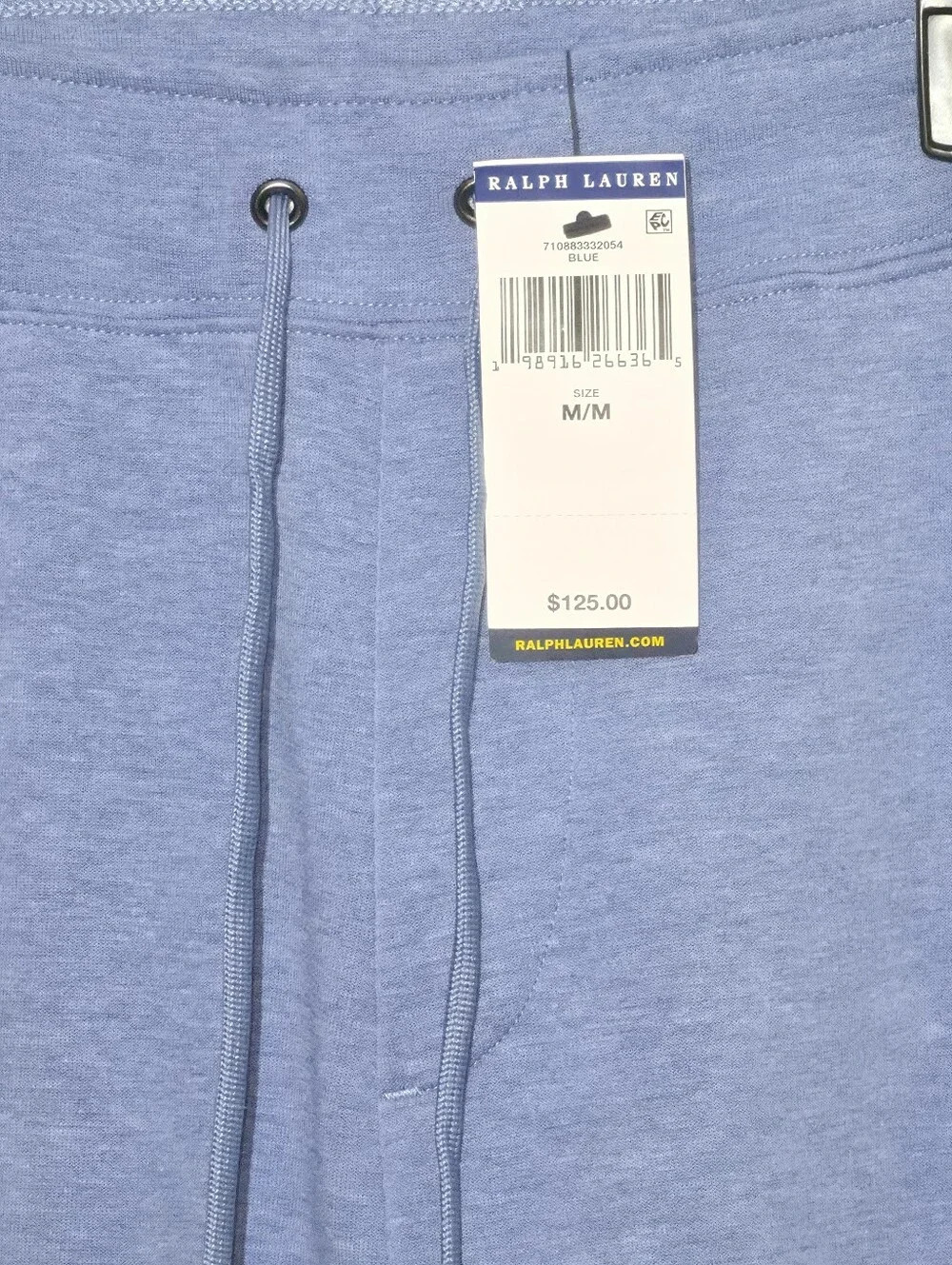 Polo Ralph Lauren Double Knit Jogger Pant ~ Summer Blue | Men's: M *NWT ($125)